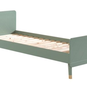 Zelená lakovaná postel Vipack Billy 90 x 200 cm  - Výška73