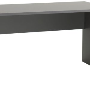 Šedý psací stůl Vipack Londen 140 x 65 cm  - Výška75 cm- Šířka 140 cm