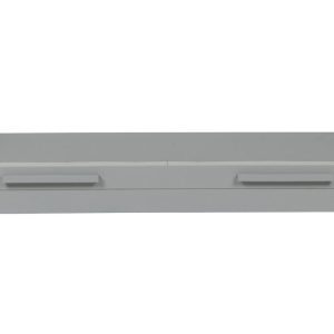 Hoorns Světle šedá borovicová zásuvka k posteli Koben  - Výška21 cm- Šířka 198 cm