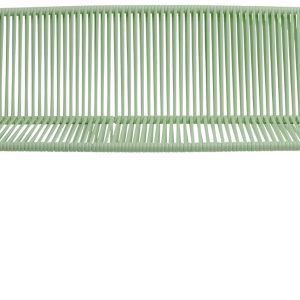 Pedrali Zelená kovová zahradní lavice Tribeca 3666 120 cm  - Výška70 cm- Šířka 120 cm