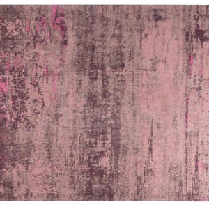 Moebel Living Růžový látkový koberec Charlize 240 x 160 cm  - Šířka240 cm- Délka 160 cm