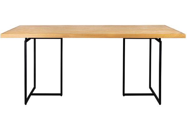 Dubový jídelní stůl DUTCHBONE Class 180 x 90 cm  - Výška75 cm- Šířka 180 cm