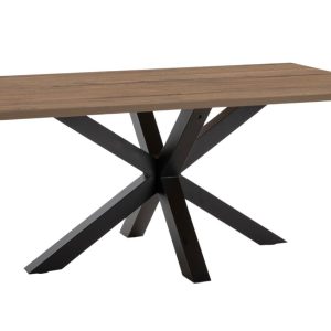 Ořechový jídelní stůl Marckeric Comba 180 x 100 cm  - Výška76 cm- Šířka 180 cm