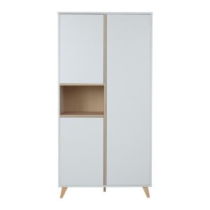 Bílá skříň Quax Loft 190 x 96 cm  - Výška190 cm- Šířka 96 cm