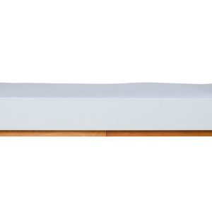 Bílá lakovaná dětská postel Quax Mood 90 x 200 cm  - Výška60 cm- Šířka 204 cm