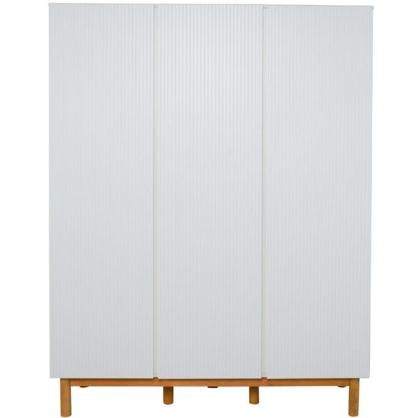 Bílá lakovaná skříň Quax Mood 196 x 152 cm  - Výška196 cm- Šířka 152 cm