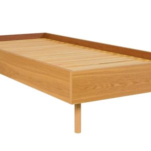 Přírodní dřevěná dětská postel Quax Hai-No-Ki 90 x 200 cm  - Výška39 cm- Šířka 206 cm