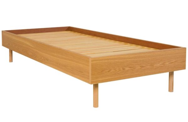 Přírodní dřevěná dětská postel Quax Hai-No-Ki 90 x 200 cm  - Výška39 cm- Šířka 206 cm