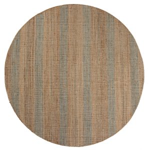 Hoorns Přírodní koberec Jackies Ø 200 cm  - Průměr200 cm- Tloušťka 1 cm