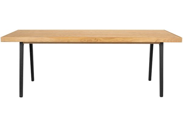 Dubový jídelní stůl ZUIVER HARVEST 180 x 90 cm  - Výška75 cm- Šířka 180 cm