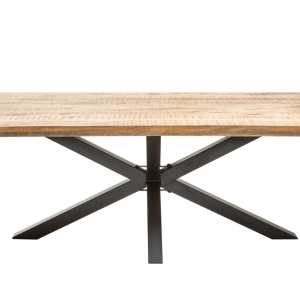 Moebel Living Mangový jídelní stůl Evans 160 x 90 cm  - Šířka160 cm- Hloubka 90 cm