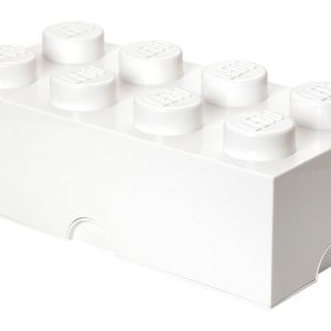Bílý box na svačinu LEGO® Lunch 20 x 10 cm  - Výška7
