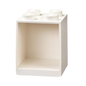 Bílá nástěnná police LEGO® Storage 21 x 16 cm  - Výška21