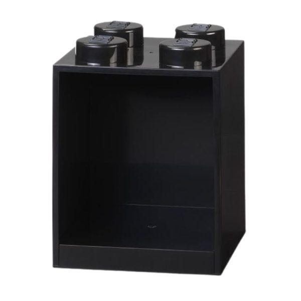 Černá nástěnná police LEGO® Storage 21 x 16 cm  - Výška21