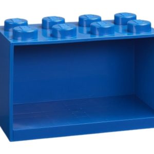 Modrá nástěnná police LEGO® Storage 21 x 32 cm  - Výška21