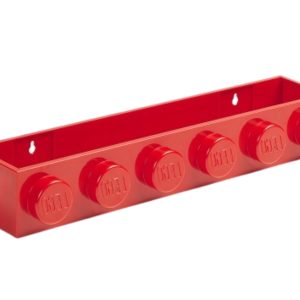 Červená nástěnná police LEGO® Storage 47