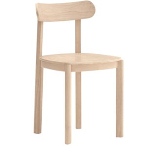 Dřevěná jídelní židle Teulat Nara  - výška74 cm- šířka 40 cm