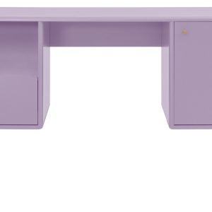 Fialový lakovaný pracovní stůl Tom Tailor Color Living 130 x 50 cm  - výška75 cm- šířka 130 cm