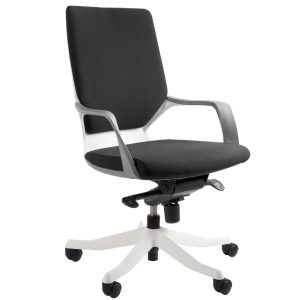 Office 360 Černá látková kancelářská židle Apollon  - Výška96-104 cm- Šířka 63 cm