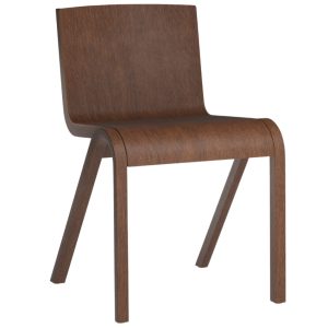 Audo CPH Hnědá dubová jídelní židle AUDO READY  - Výška78 cm- Šířka 47
