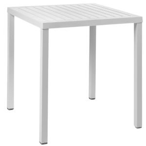 Nardi Bílý plastový zahradní stůl Cube 70 x 70 cm  - Výška75