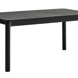 Černý rozkládací jídelní stůl Teulat Atlas 160/200 x 100 cm  - Výška75 cm- Šířka 160/200 cm