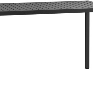Nardi Antracitově šedý plastový zahradní stůl Cube 120 x 70 cm  - Výška75