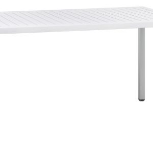 Nardi Bílý plastový zahradní stůl Cube 140 x 80 cm  - Výška75