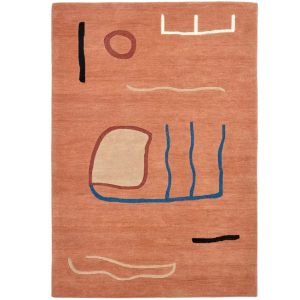 Barevný vlněný koberec Kave Home Llorell 160 x 230 cm  - Tloušťka1