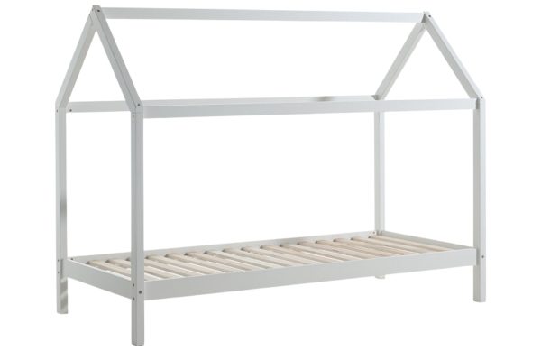 Bílá borovicová postel Vipack Dallas 90 x 200 cm  - Výška159