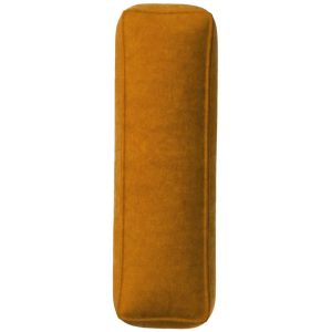 Yellow Tipi Cihlově oranžový sametový polštář písmeno I 40 cm  - Výška40 cm- Šířka 13 cm