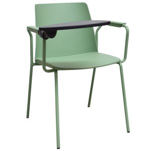Narbutas Zelená plastová konferenční židle POLYTONE L  - Výška78
