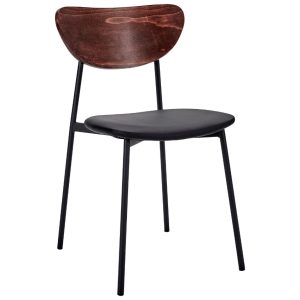 House Doctor Ořechová jídelní židle Must  - Výška80 cm- Šířka 46 cm