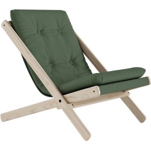 Zelené skládací křeslo Karup Design Boogie  - Výška75 cm- Šířka 65 cm
