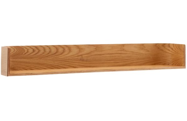 Dřevěná nástěnná police Kave Home Octavia 120 cm  - Výška16 cm- Šířka 120 cm