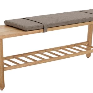 Dřevěná lavice Bloomingville Linde 120 cm  - Výška41 cm- Šířka 120 cm