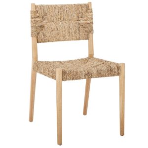Dřevěná jídelní židle Bloomingville Saran s výpletem  - Výška83 cm- Šířka 52 cm
