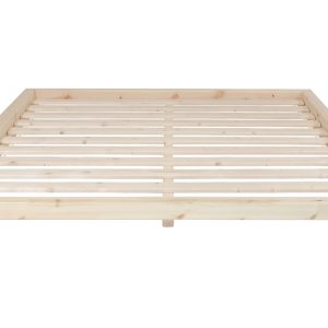 Dřevěná dvoulůžková postel Karup Design Dock 160 x 200 cm  - Výška11 cm- Šířka 173 cm