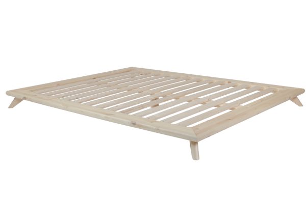 Dřevěná dvoulůžková postel Karup Design Senza 160 x 200 cm  - Výška15 cm- Šířka 160 cm