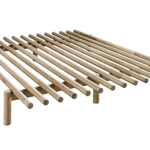 Dřevěná dvoulůžková postel Karup Design Pace 160 x 200 cm  - Výška26 cm- Šířka 160 cm