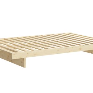 Dřevěná dvoulůžková postel Karup Design Kanso 180 x 200 cm  - Výška25 cm- Šířka 176 cm