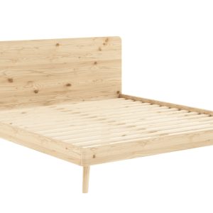 Dřevěná dvoulůžková postel Karup Design Retreat 160 x 200 cm  - Výška93 cm- Šířka 166 cm