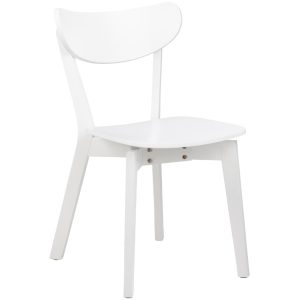 Scandi Bílá lakovaná jídelní židle Diaz  - Výška79