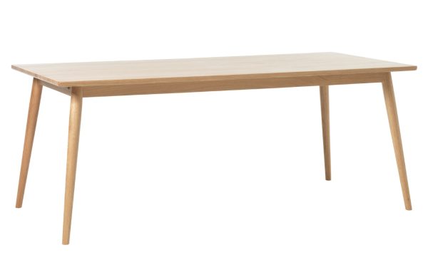 Dubový jídelní stůl Unique Furniture Barrali 190 x 90 cm  - Výška75 cm- Šířka 190 cm