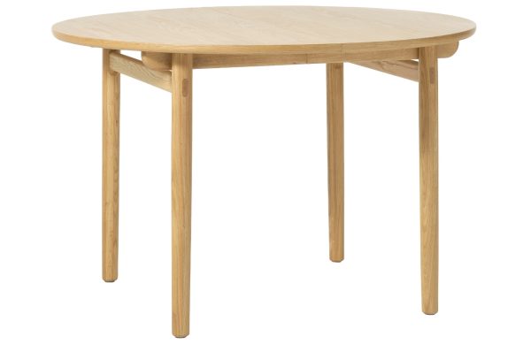 Dubový jídelní stůl Unique Furniture Carno 120 cm  - Výška75 cm- Šířka 120 cm