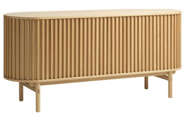 Dubová komoda Unique Furniture Carno 160 x 45 cm  - Výška73 cm- Šířka 160 cm