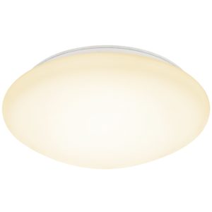 Opálově bílé stropní LED světlo Halo Design Basic 38 cm se stmívačem  - Výška12 cm- Průměr 38 cm