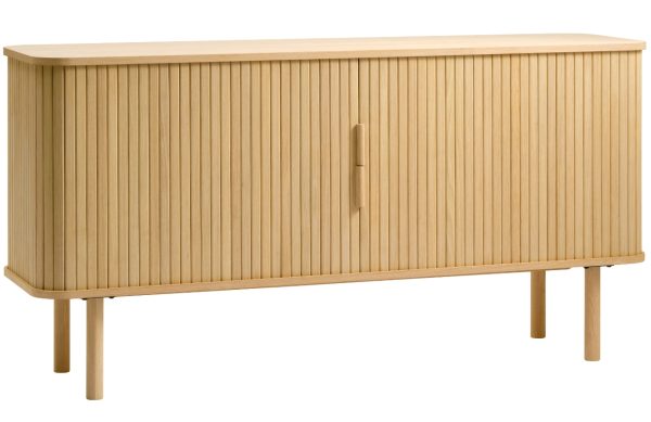 Dubová komoda Unique Furniture Cavo 160 x 45 cm  - Výška76 cm- Šířka 160 cm