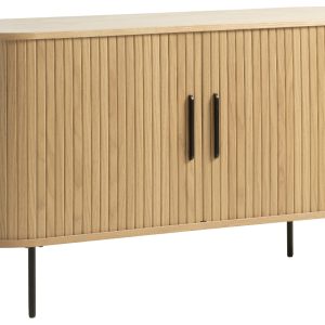 Dubová komoda Unique Furniture Nola 140 x 45 cm  - Výška76 cm- Šířka 140 cm