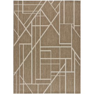 Universal XXI Hnědý koberec Universal April I. 80 x 150 cm  - Šířka80 cm- Délka 150 cm